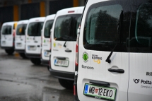 Nova ekološka vozila Pošte Slovenije