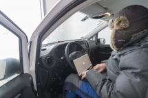 Elektrische Transporter von Mercedes-Benz Vans: Zuverlässig auch bei Kälte, Eis und Schnee: der elektrische Vito beim Härtetest am Polarkreis