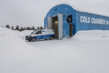 Elektrische Transporter von Mercedes-Benz Vans: Zuverlässig auch bei Kälte, Eis und Schnee: der elektrische Vito beim Härtetest am Polarkreis