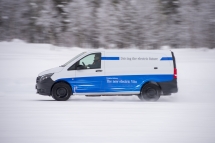 Elektrische Transporter von Mercedes-Benz Vans: Zuverlässig auch bei Kälte, Eis und Schnee: der elektrische Vito beim Härtetest am Polarkreis