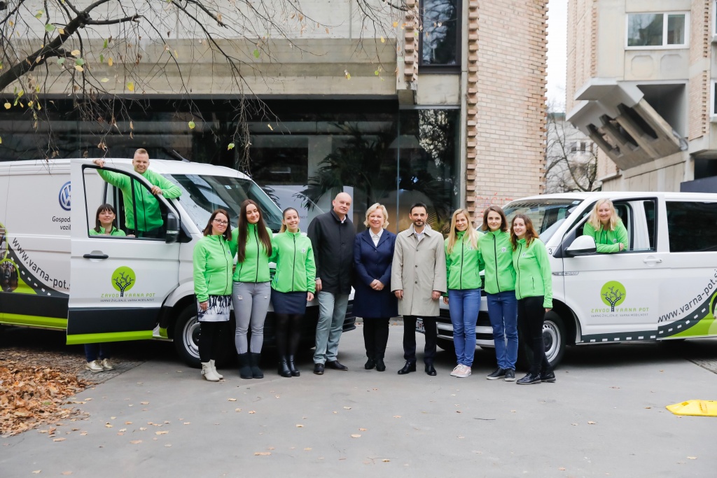 Volkswagnova dostavnika v partnerstvo za boljšo prometno varnost